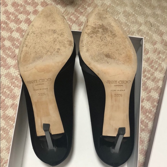 Jimmy Choo Pacey Satin Pump - Picture 3 of 4